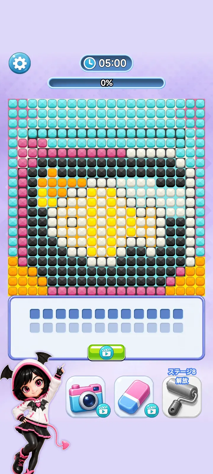 Candy Beads puzzle stage